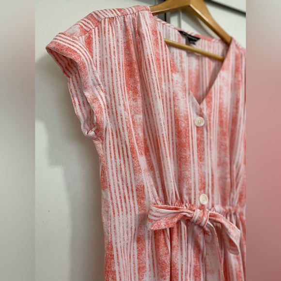 💖$15💖 Preloved Rock and Republic Pink Dress with adjustable Belt Size:L - Picture 2 of 6